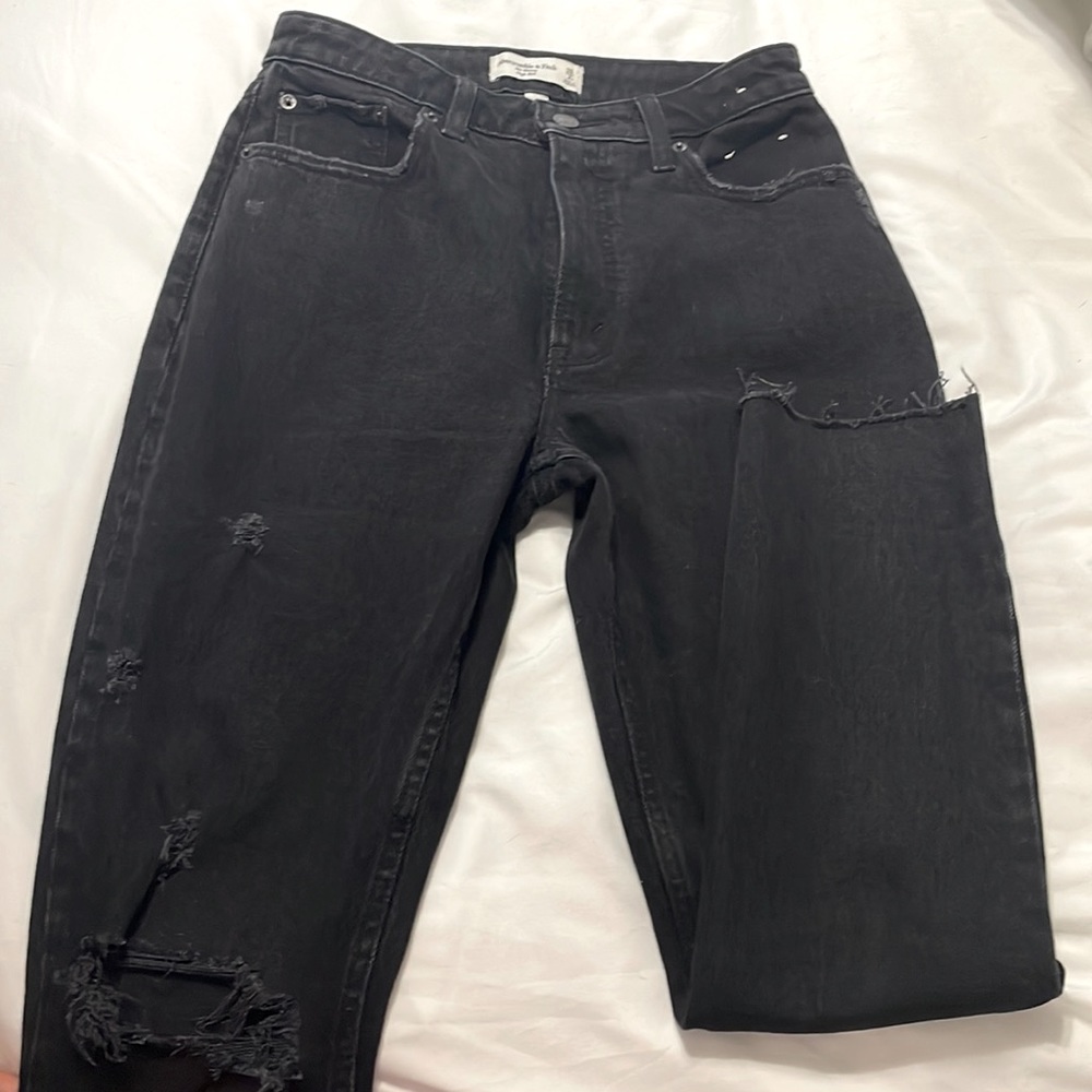 Abercrombie black jeans